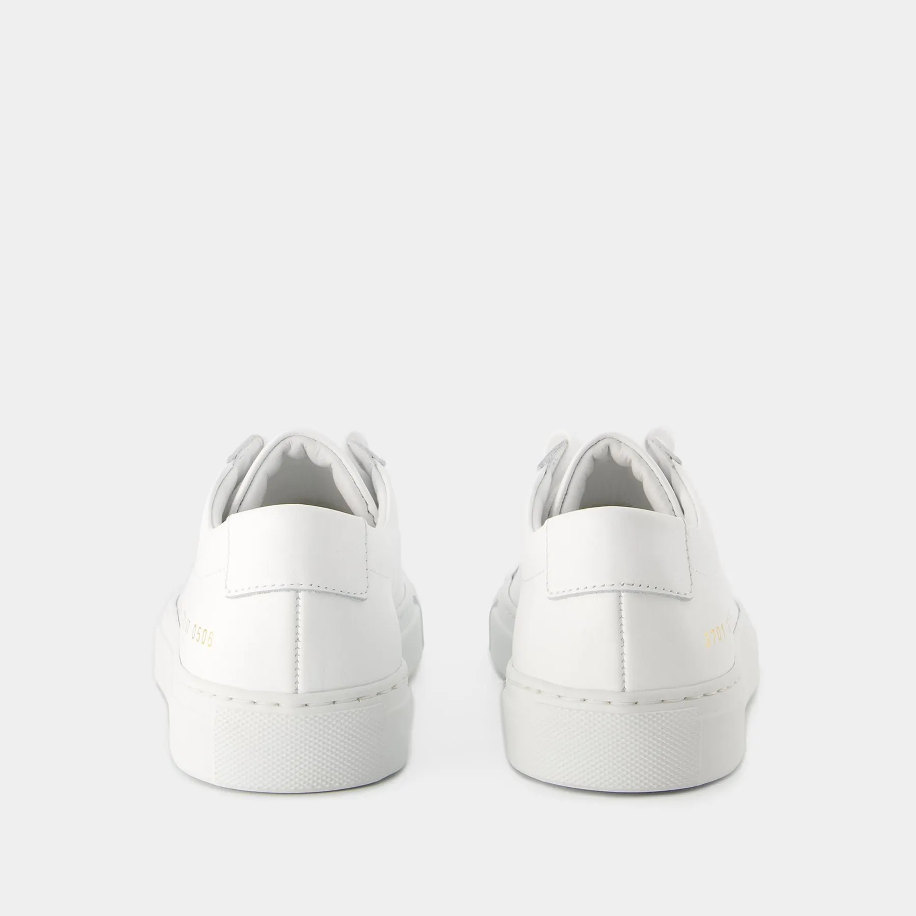 COMMON PROJECTS  Original Achilles Low Sneakers - Common Projects - Leather - White