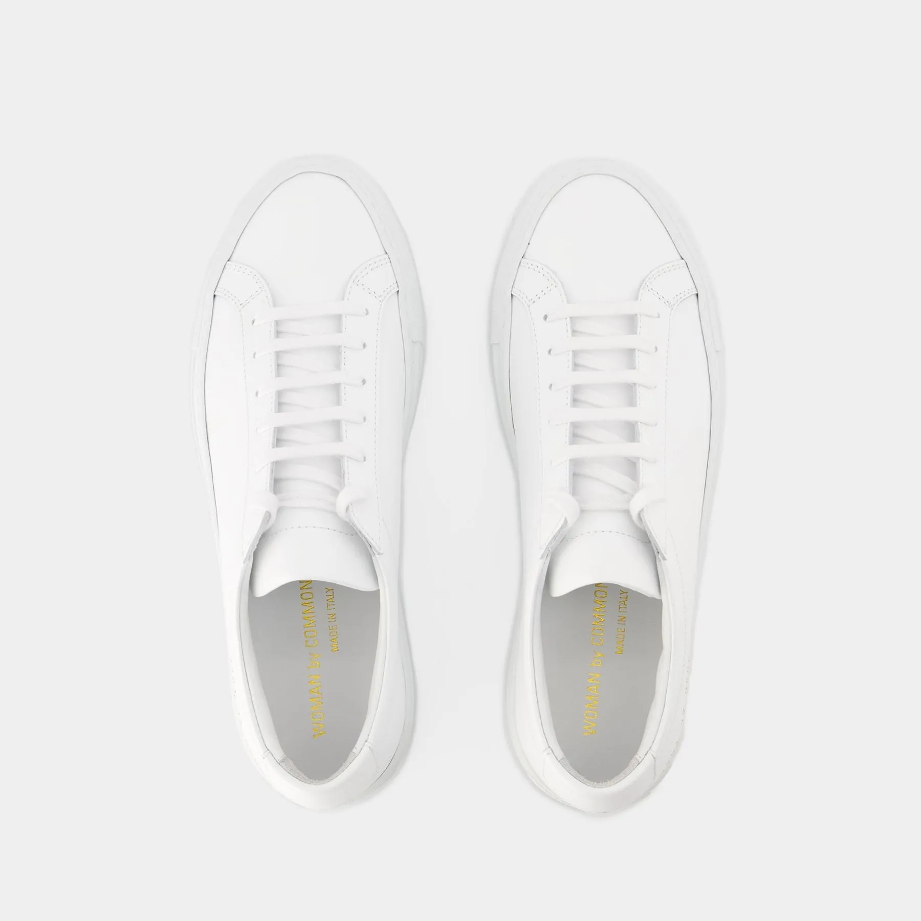 COMMON PROJECTS  Original Achilles Low Sneakers - Common Projects - Leather - White