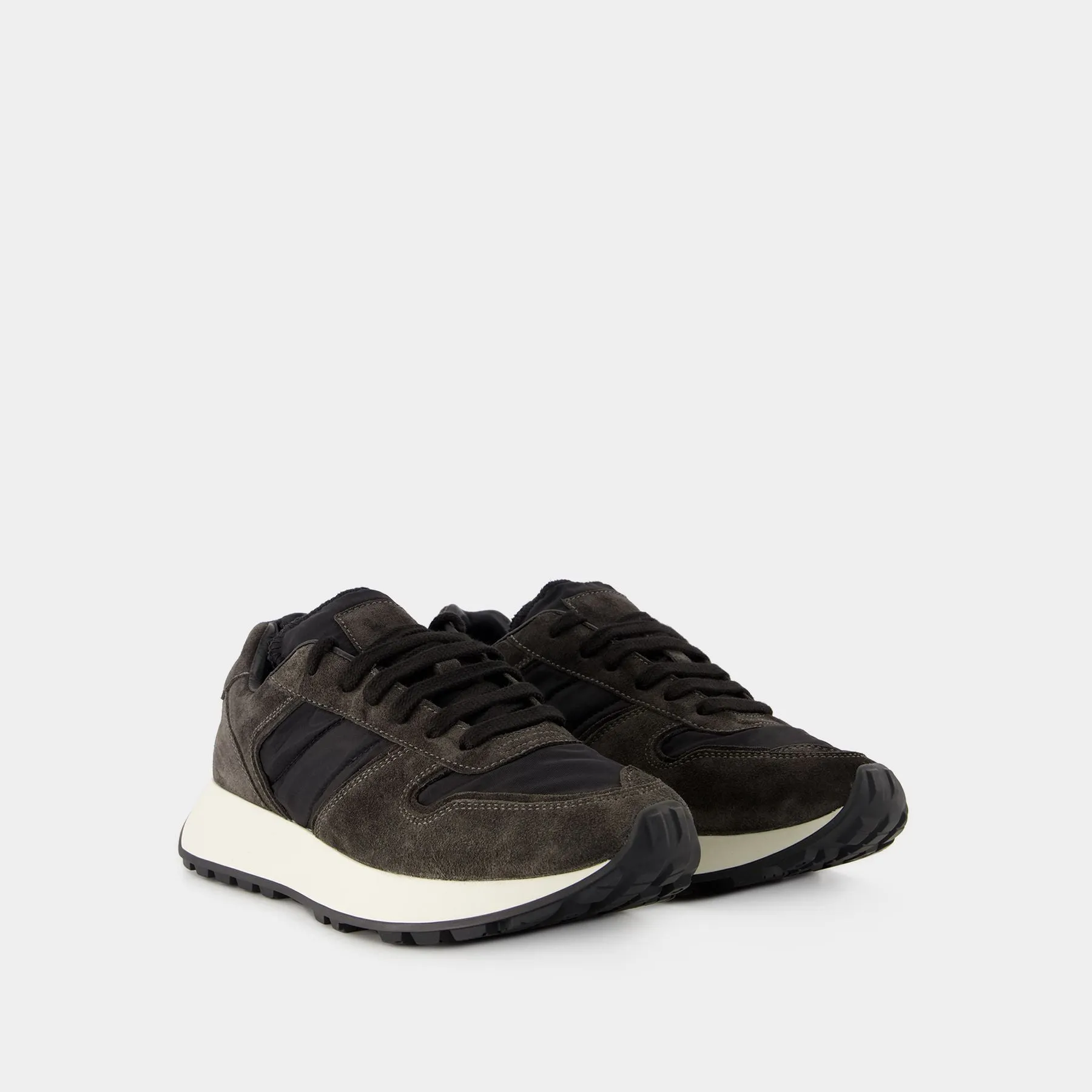 COMMON PROJECTS  Track 76 Sneakers - Common Projects - Leather - Dark Grey