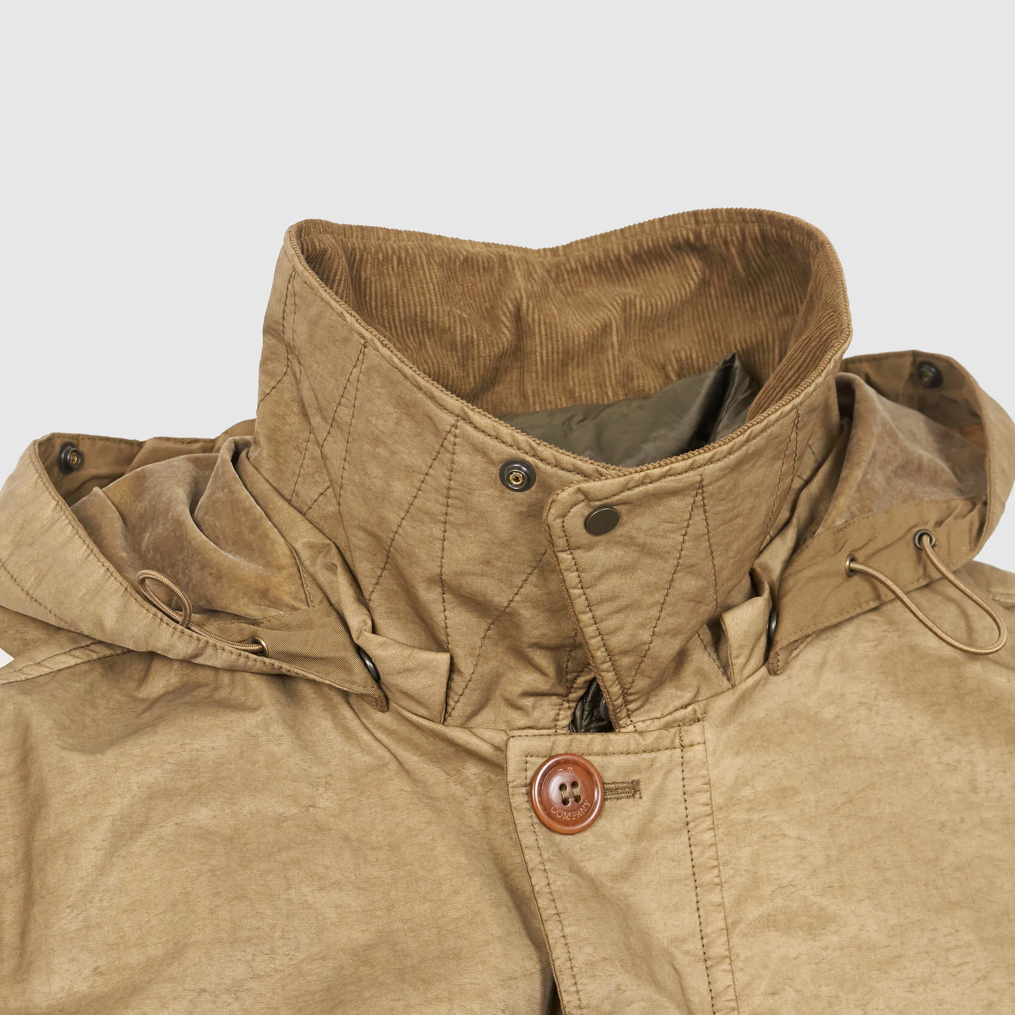 C.P Company Goggles Short Parka Car Coat