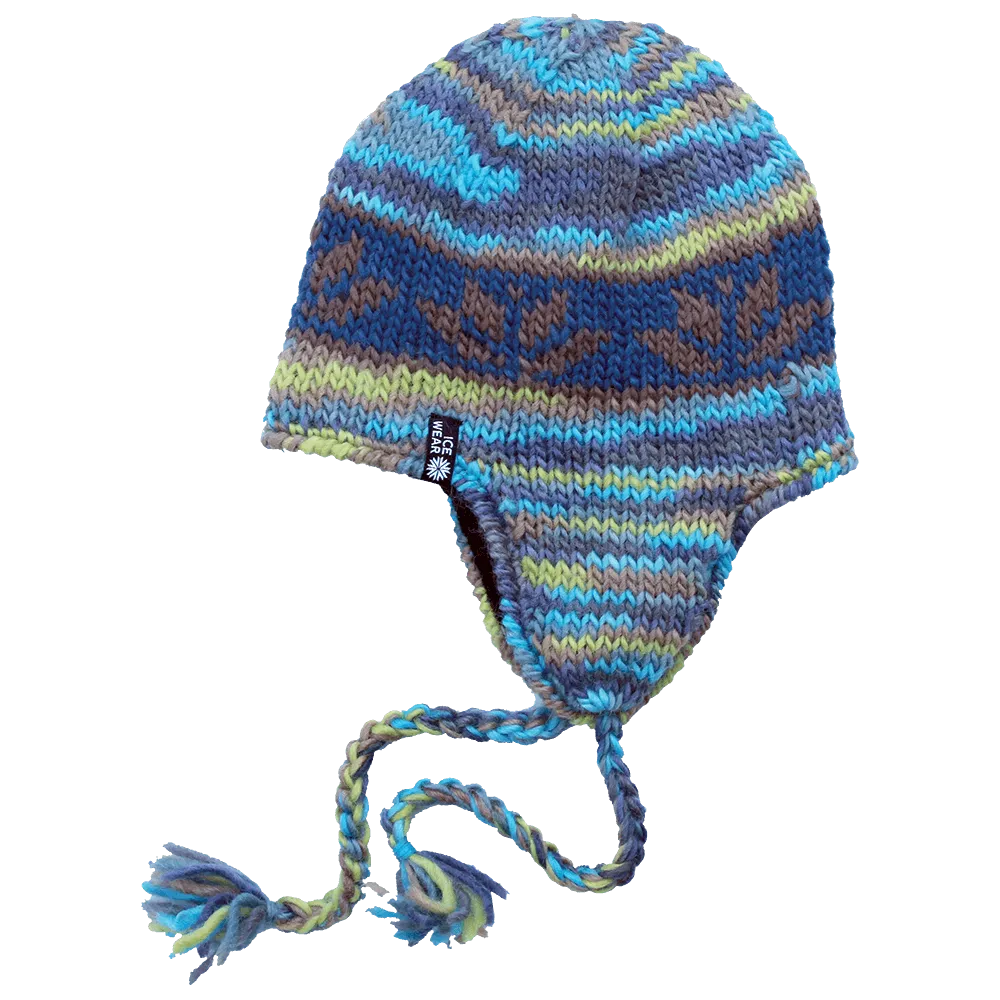 Daley hand knitted wool helmet