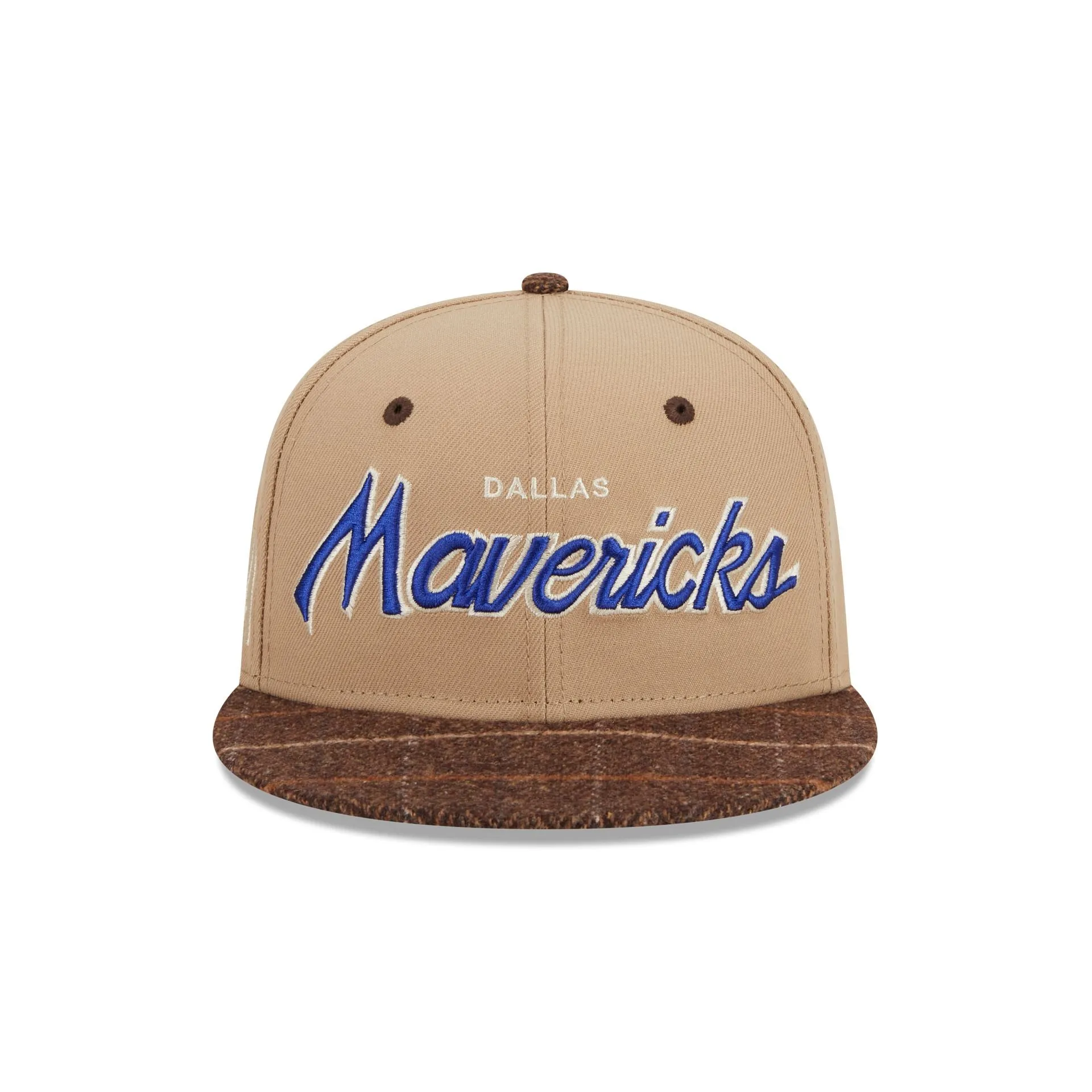 Dallas Mavericks Traditional Check 9FIFTY Snapback Hat