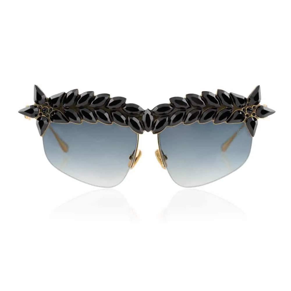 --Decadent too black sunglasses-