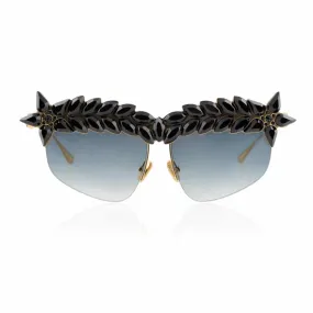 --Decadent too black sunglasses-