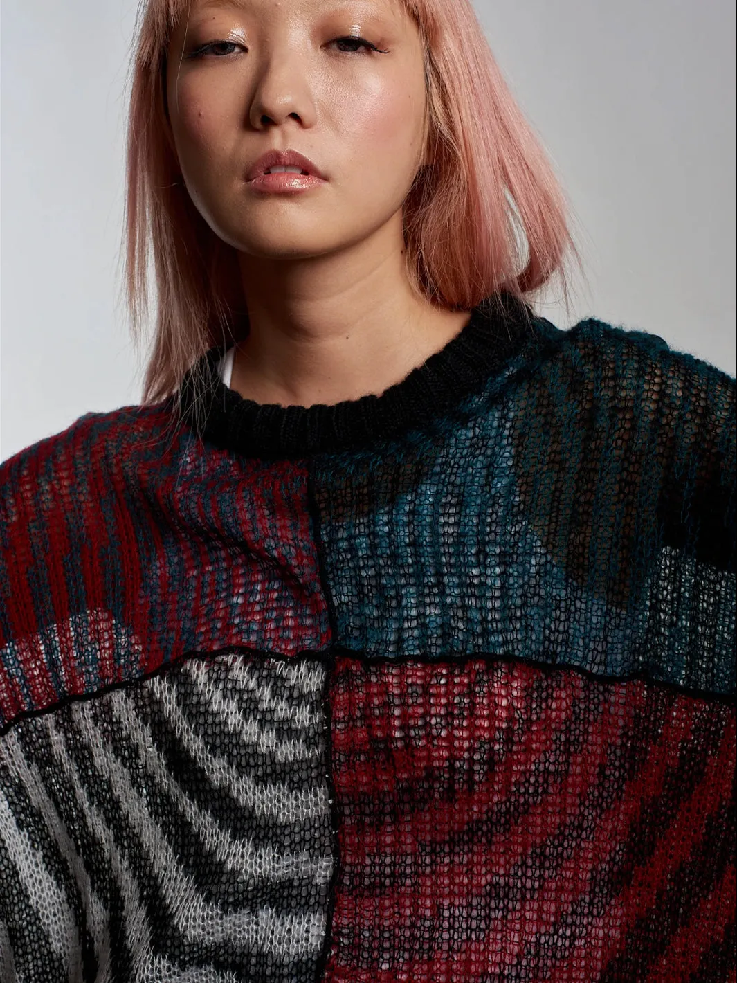 DESCEND KNITTED JUMPER