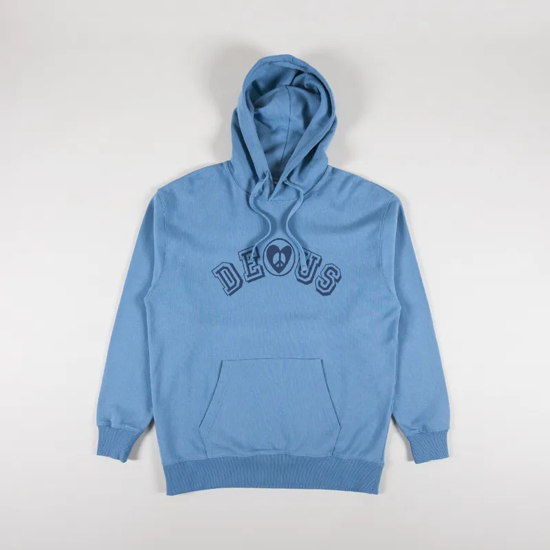 Deus Ex Machina Active Listening Hoodie Blue Heaven