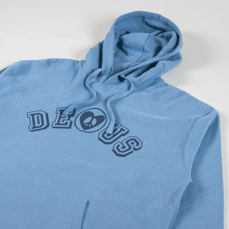 Deus Ex Machina Active Listening Hoodie Blue Heaven