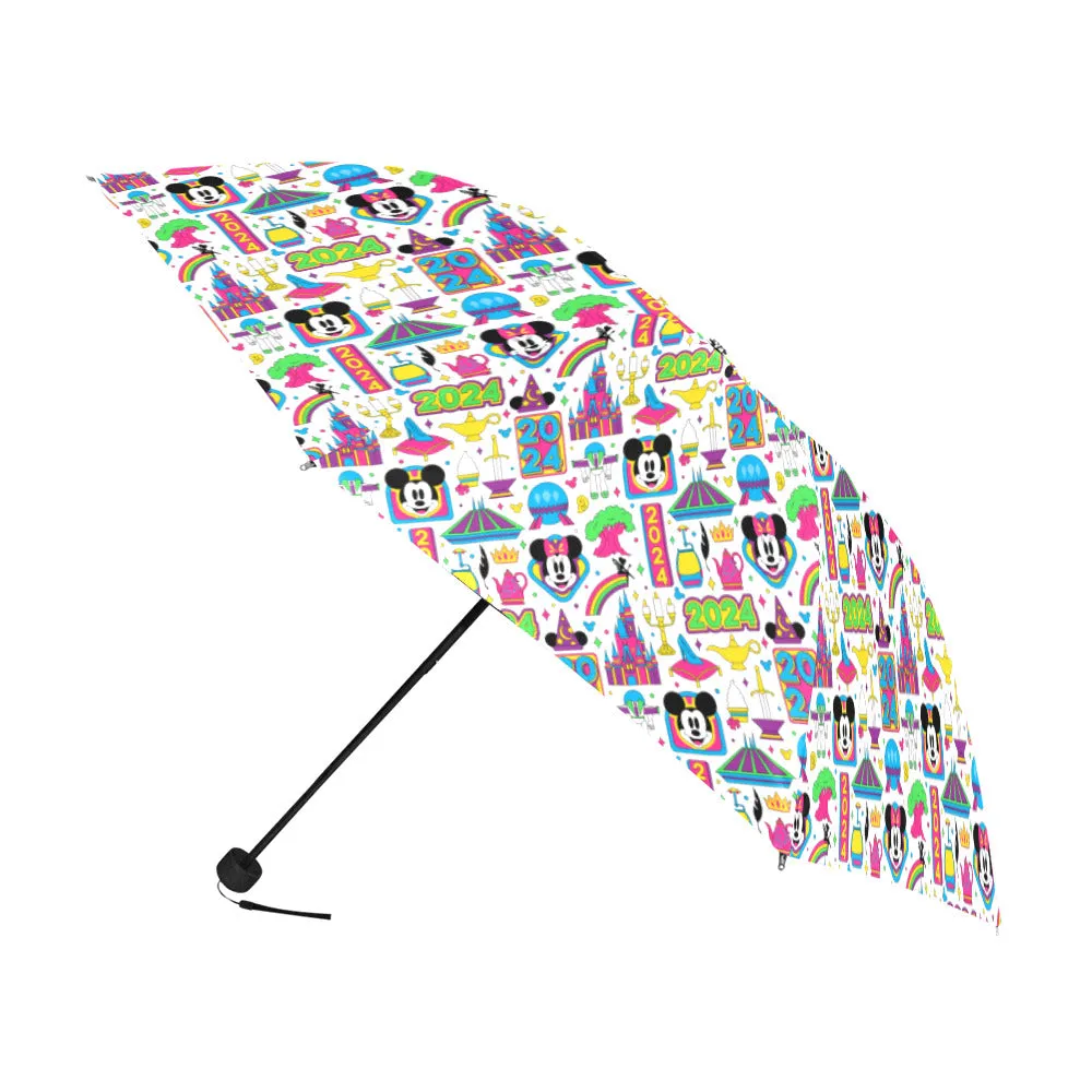 Disney 2024 Anti-UV Foldable Umbrella