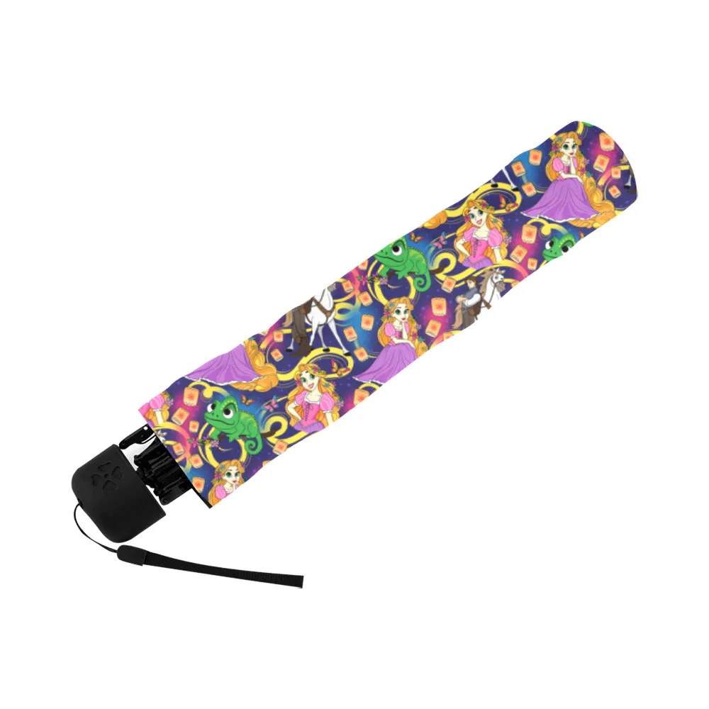 Disney Tangled Rapunzel At Last I See The Light Anti-UV Foldable Umbrella