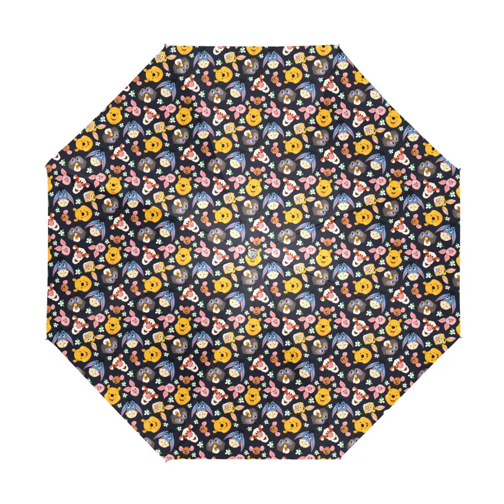 Disney Winnie The Pooh Hundred Acre Wood Friends Umbrella