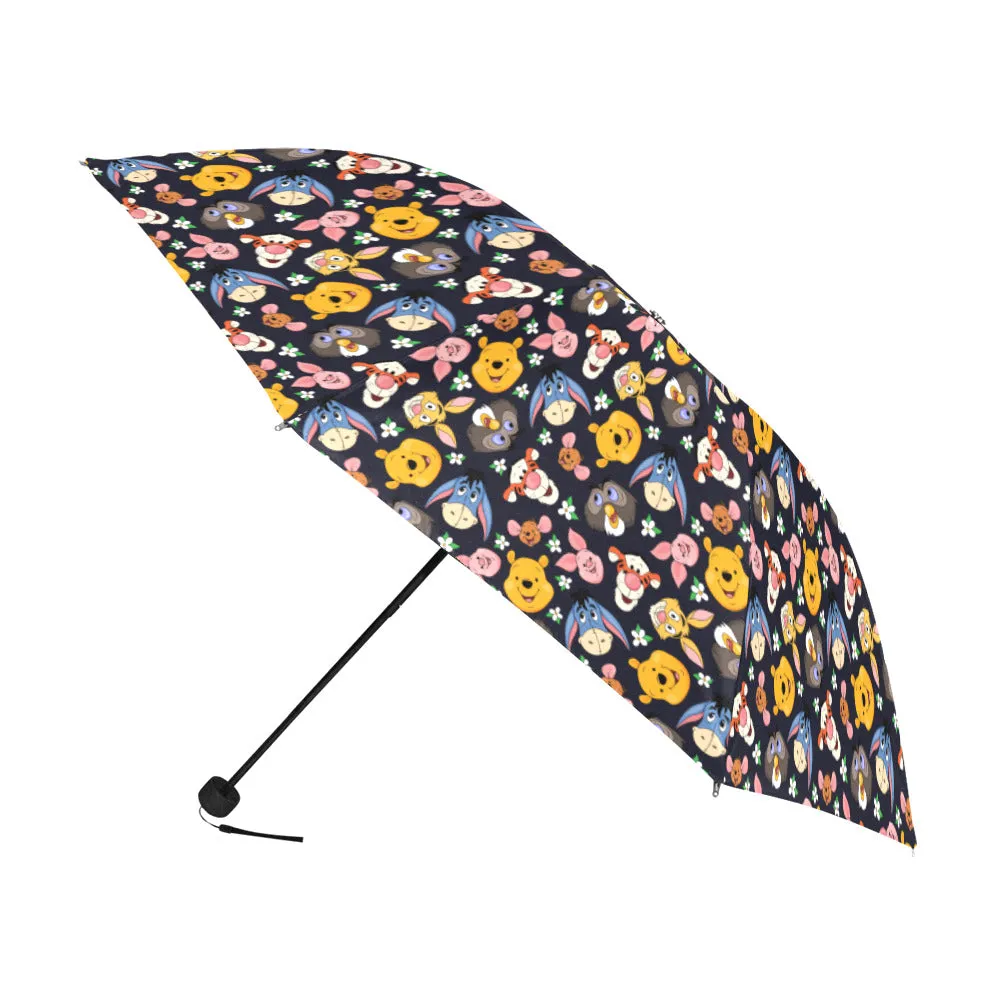 Disney Winnie The Pooh Hundred Acre Wood Friends Umbrella