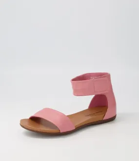 DJANGO & JULIETTE Benita Pretty Pink Leather Sandals