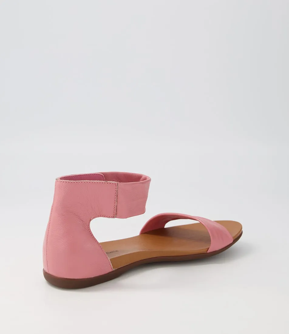 DJANGO & JULIETTE Benita Pretty Pink Leather Sandals