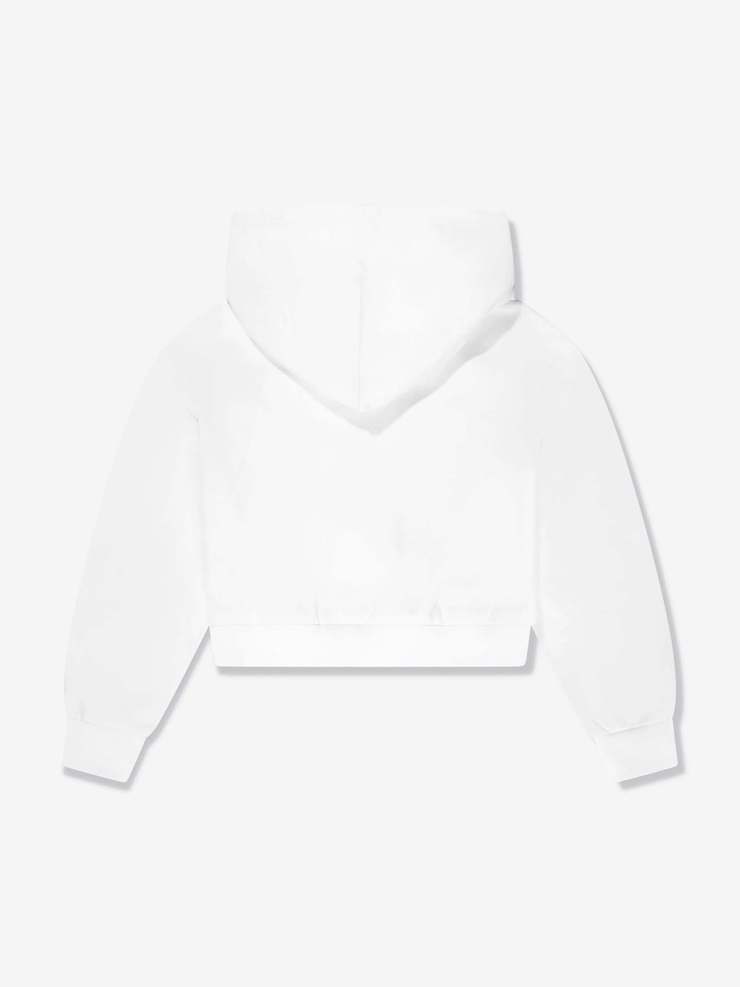 Dolce & Gabbana Girls Logo Hoodie in White