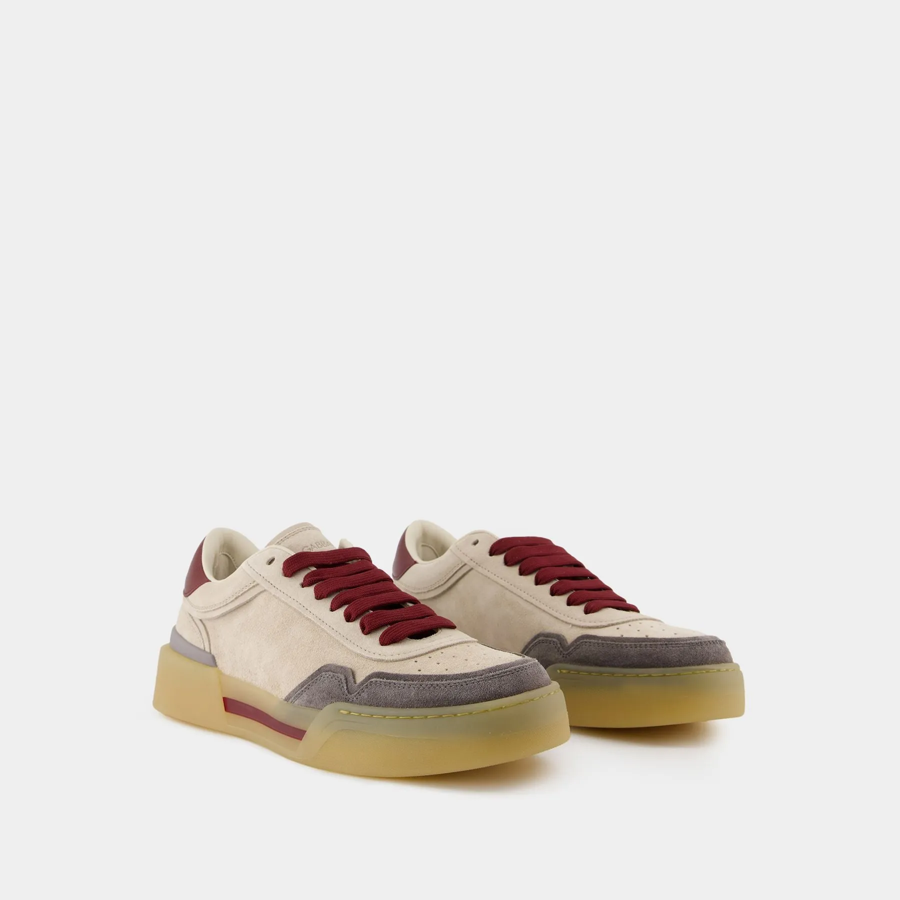 Dolce&Gabbana  Low Top Sneakers - Dolce&Gabbana - Leather - Beige