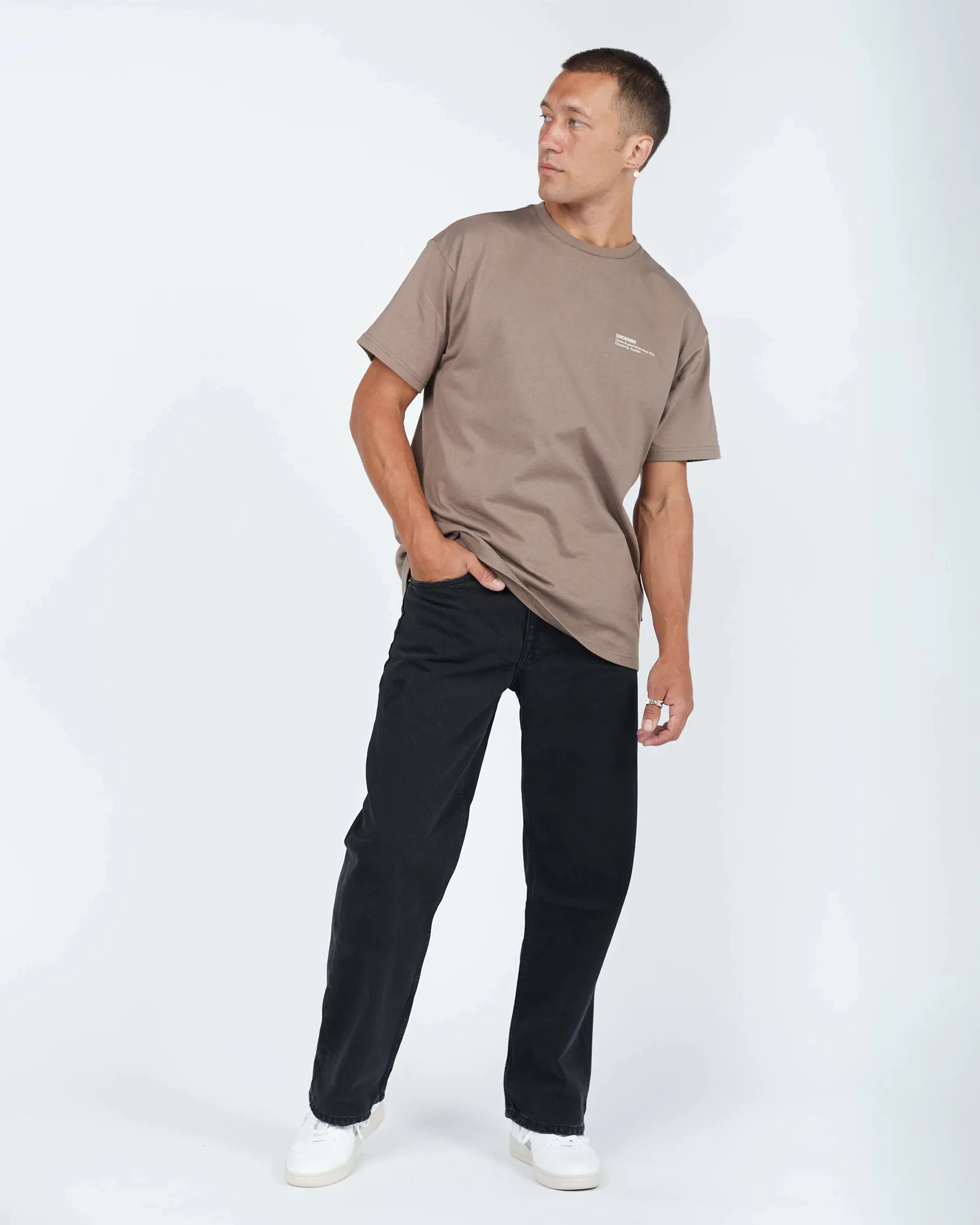 Dr Denim Omar Baggy Jeans - Worn Black | SurfStitch