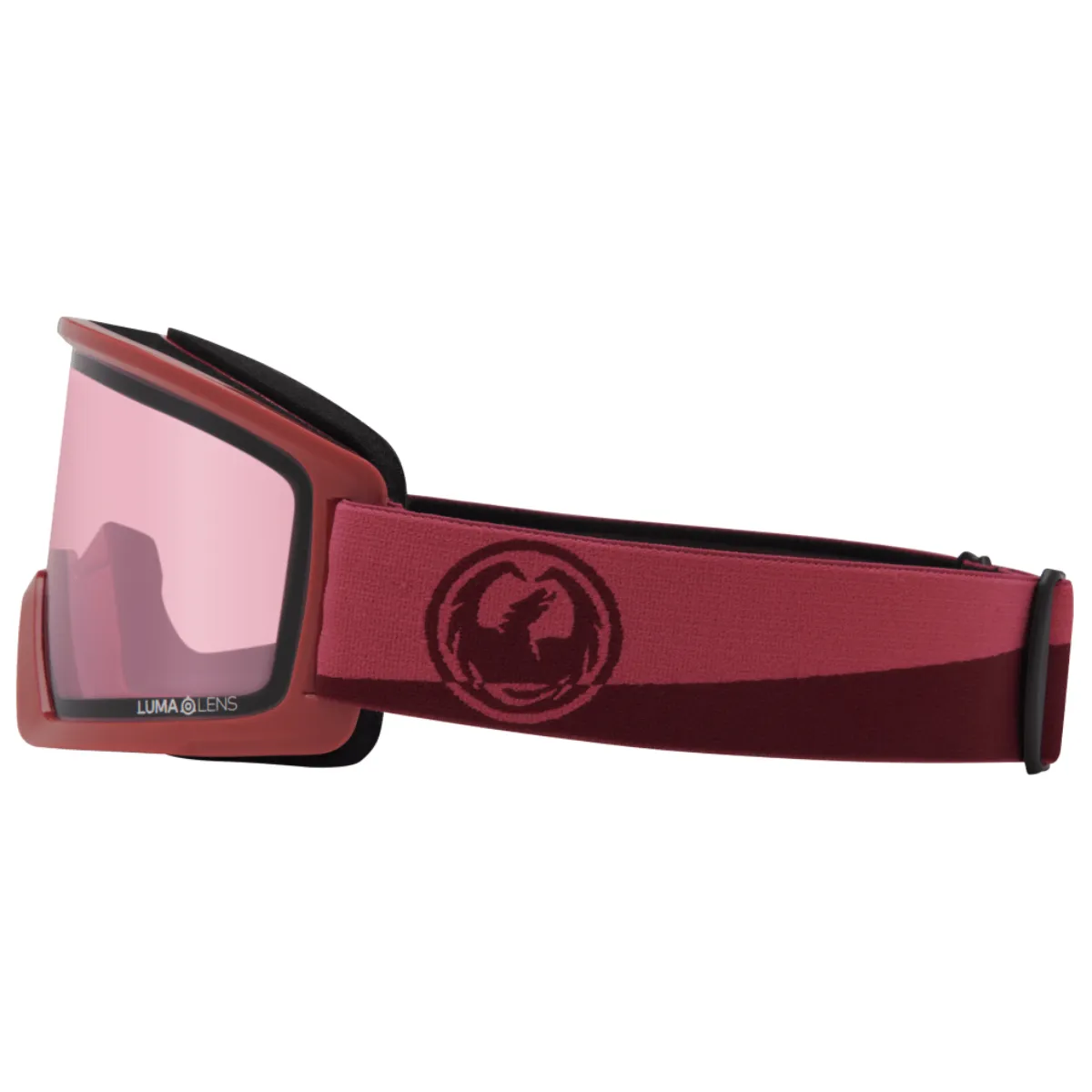 Dragon DX3 OTG Goggles + Lumalens Light Rose