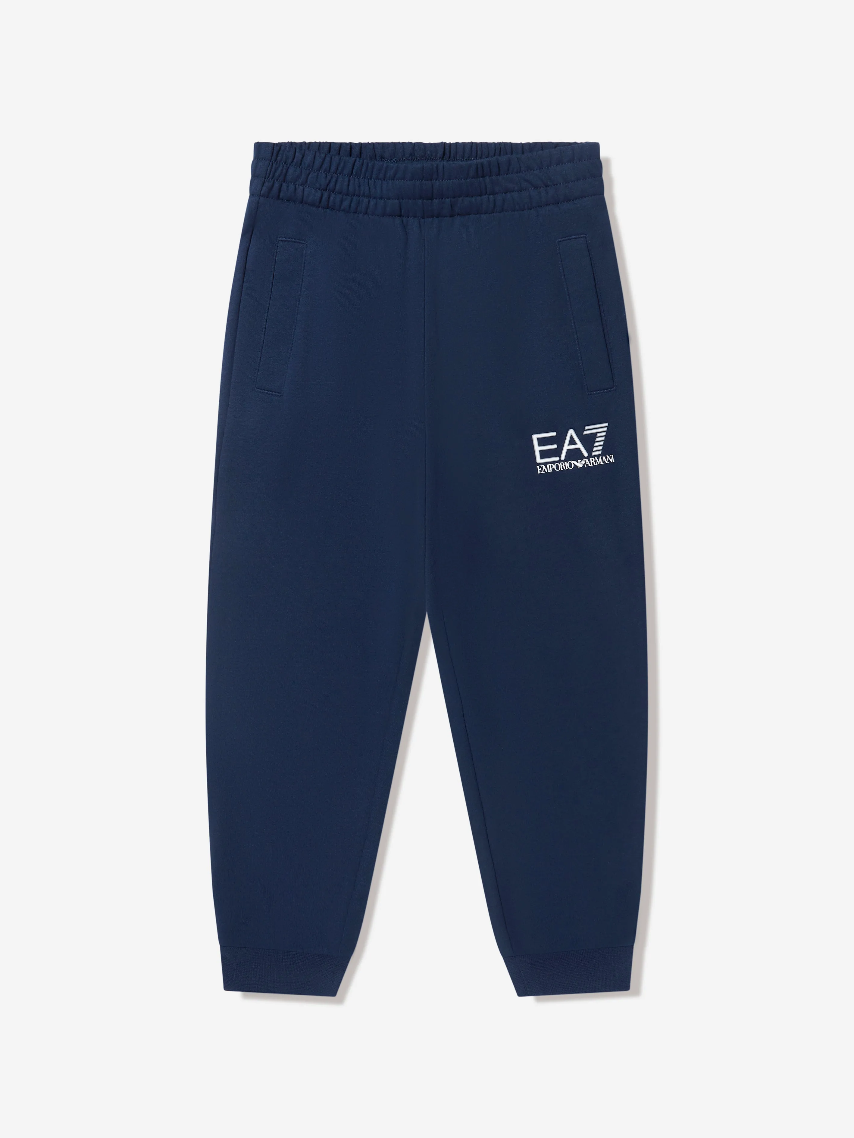 EA7 Emporio Armani Boys Logo Tracksuit in Navy