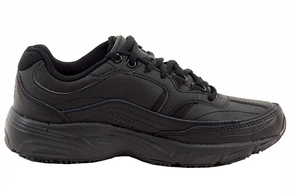 Fila Women's Memory Workshift Sneakers Slip Resistant Trainers Black Sz: 5W