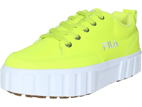 Fila Women's Sandblast Low Platform Sneakers Gardenia/Rose/Mahogany Sz: 6.5