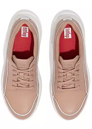 Fitflop Freya Beige Piping Detail Trainers | Grattan