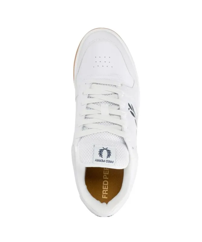 Fred Perry B300 Textured Leather Trainers - B6318