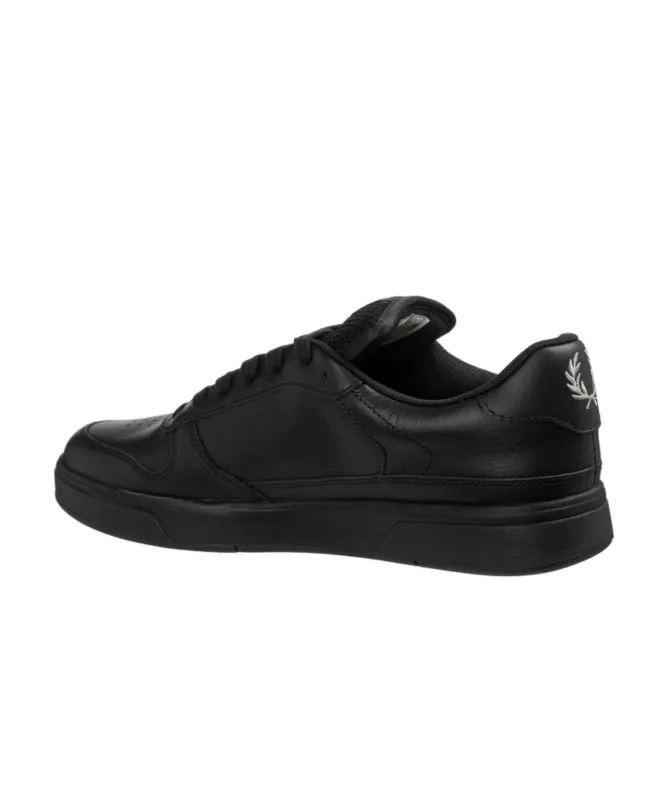 Fred Perry B300 Textured Leather Trainers - B6318