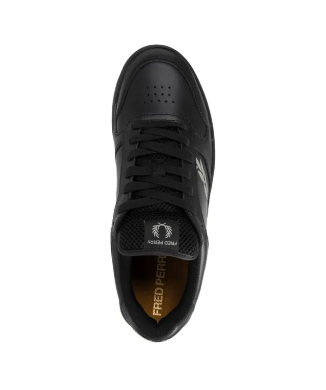 Fred Perry B300 Textured Leather Trainers - B6318