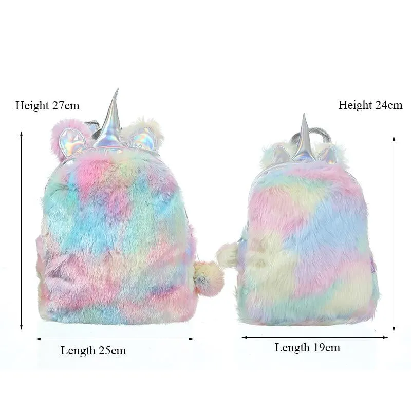 FURRY UNICORN BACKPACK