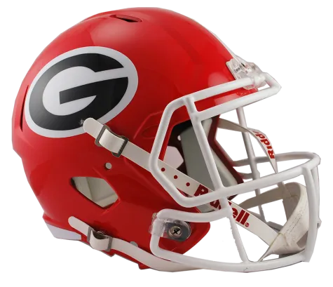 Georgia Bulldogs Full Size Riddell Speed Helmet