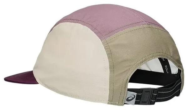 H24 Casquette Asics 5 Panel Cap Rose Beige Unisex