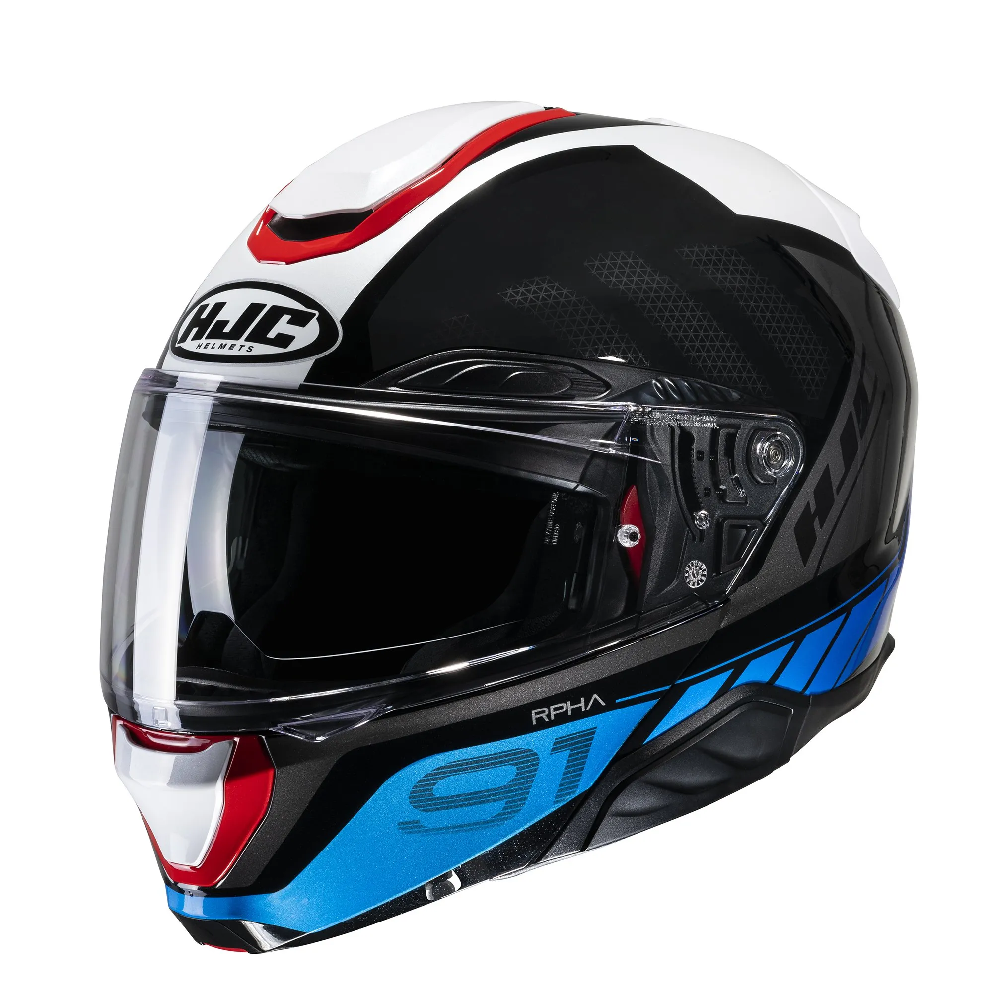 HJC RPHA 91 Rafino Helmet - White/Red/Blue