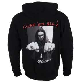 hoodie men's Metallica - Cliff Burton - NNM - RTMTLZHBFIS  -  Metal-shop