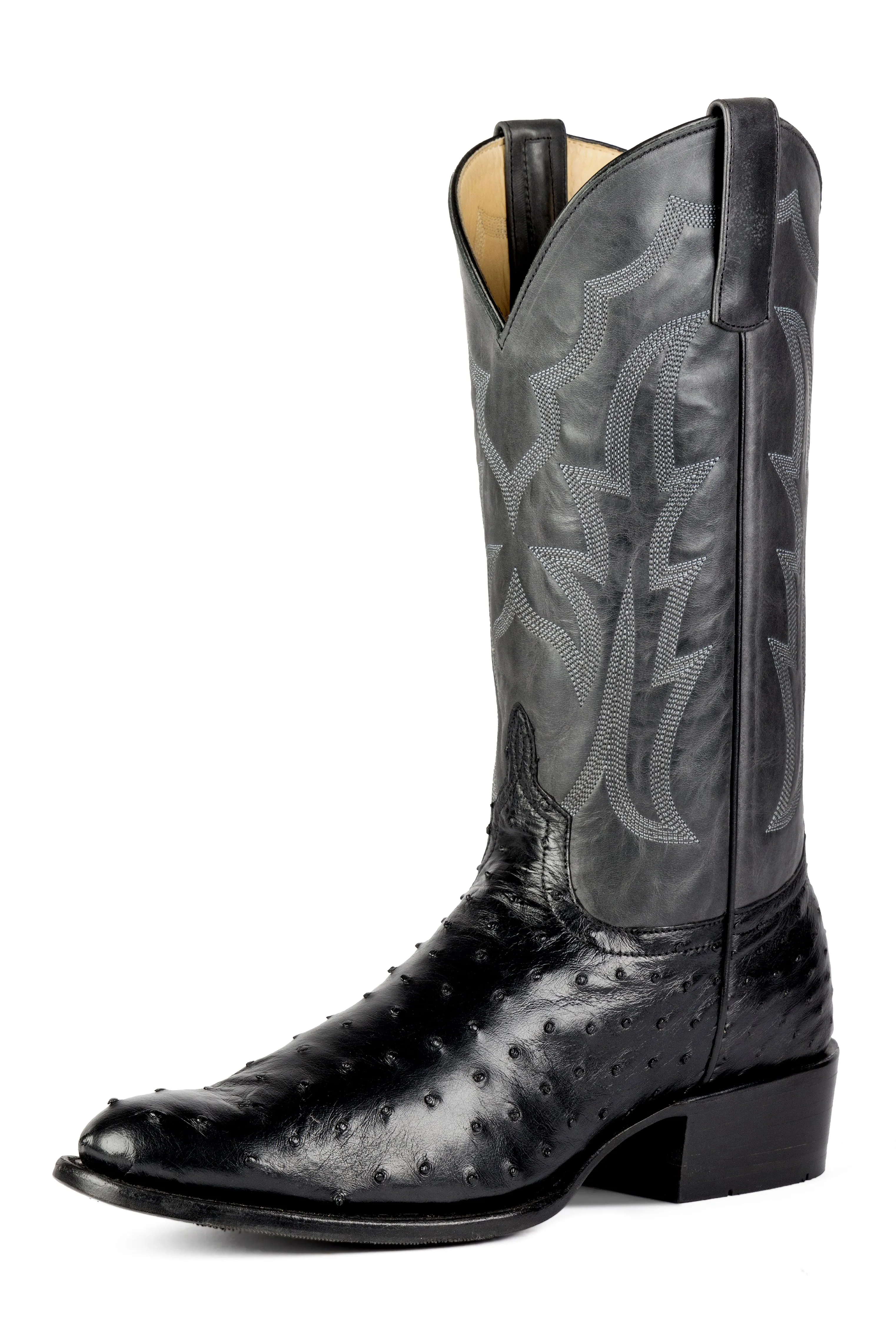 Horsepower Top Hand Black Full Quill Men's Boot