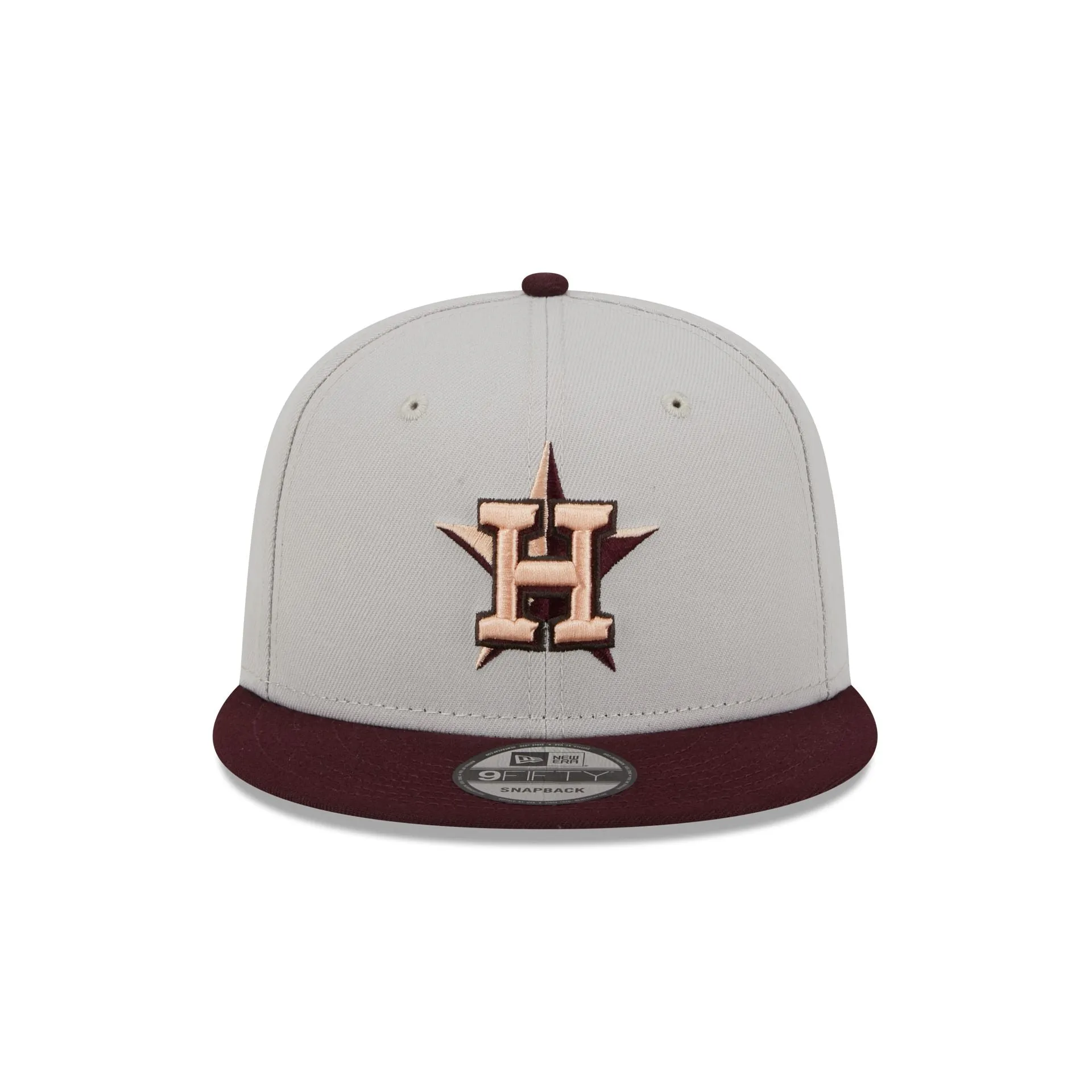 Houston Astros Mauve Visor 9FIFTY Snapback Hat