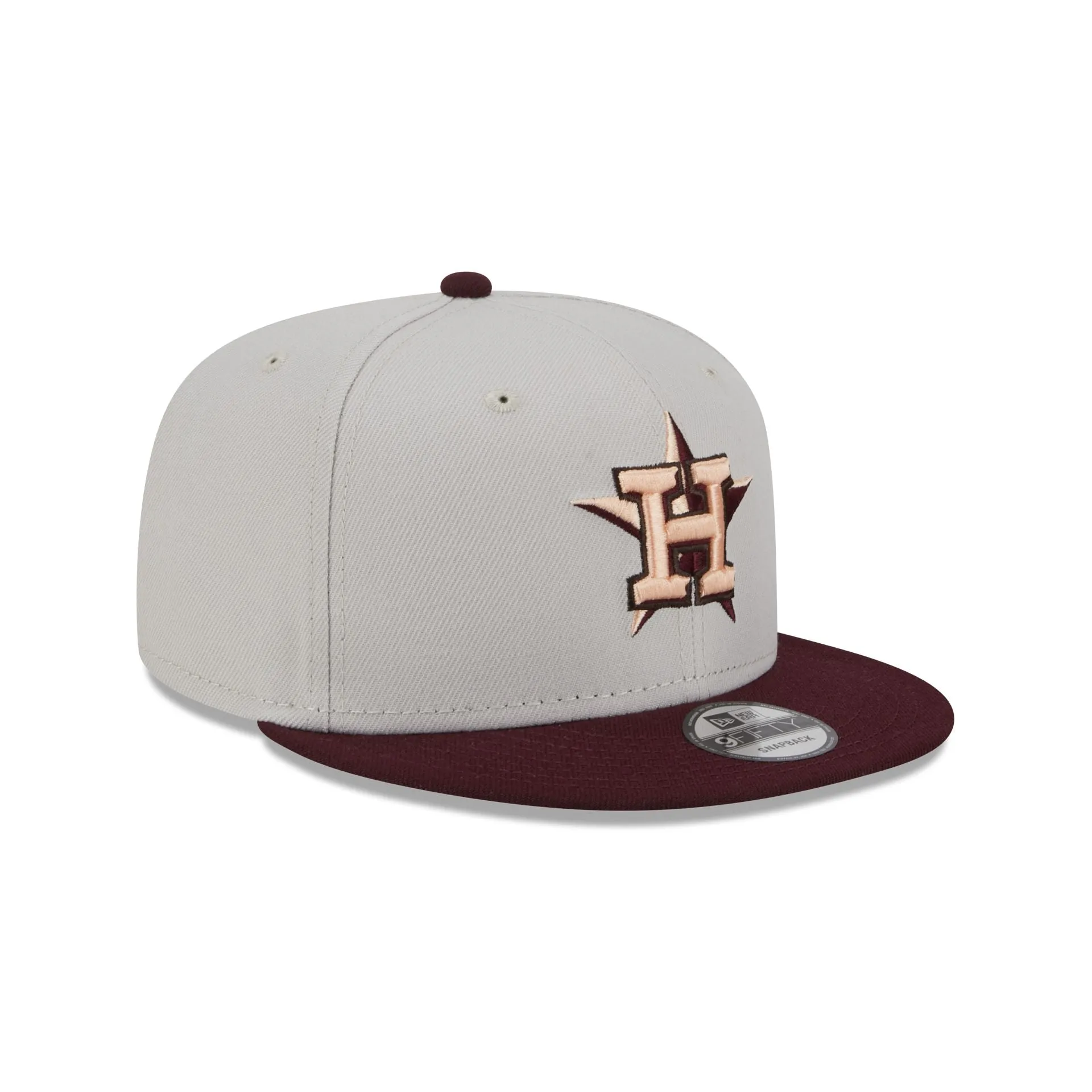 Houston Astros Mauve Visor 9FIFTY Snapback Hat