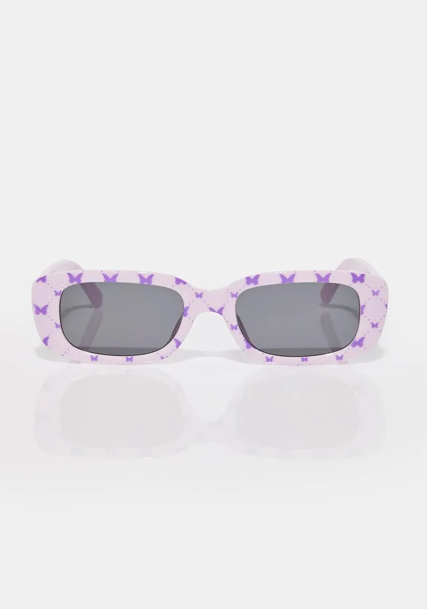 Iris Local Celeb Rectangle Sunglasses-