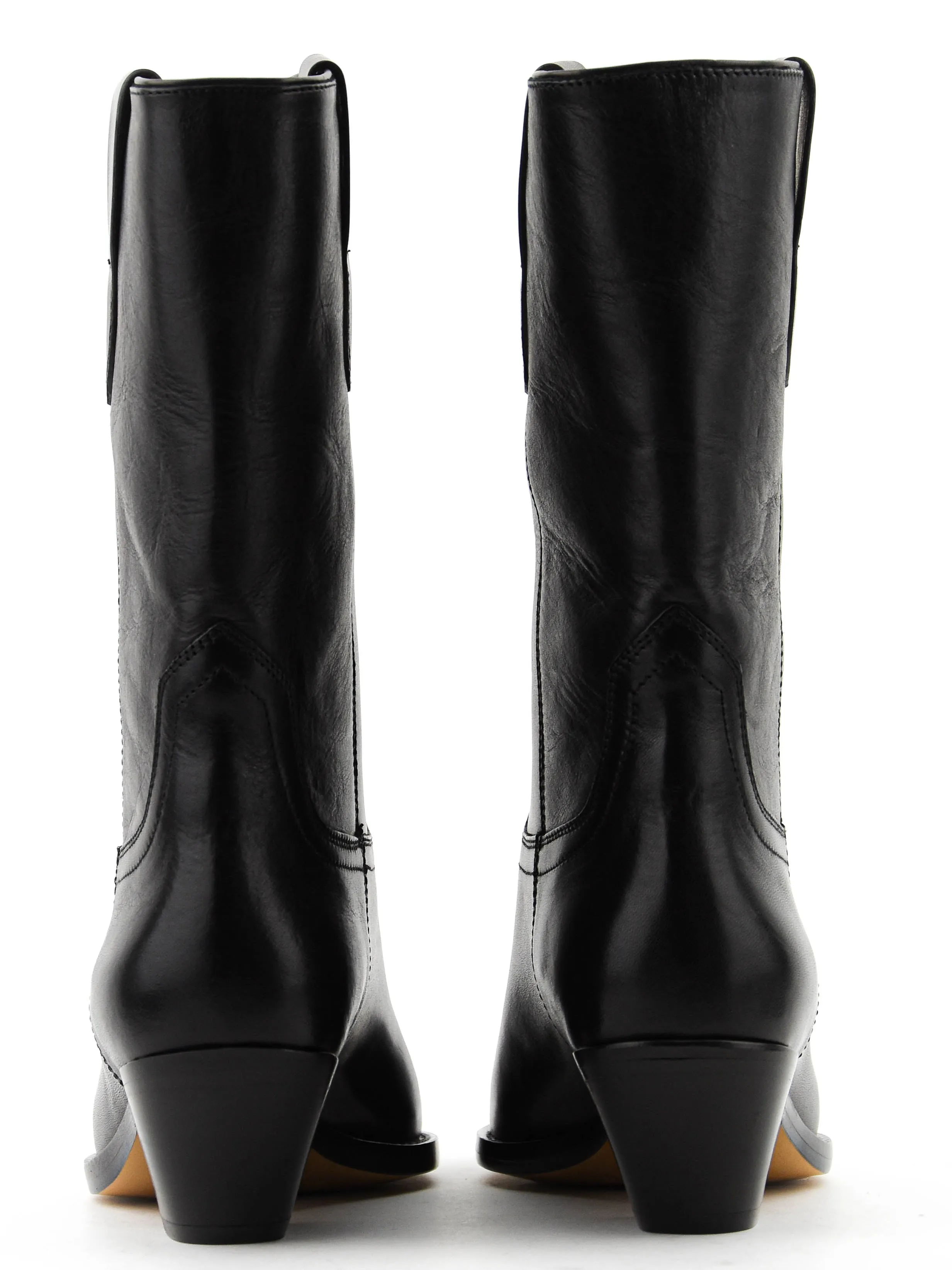 ISABEL MARANT  ISABEL MARANT DAHOPE TWIST BOOT BLACK