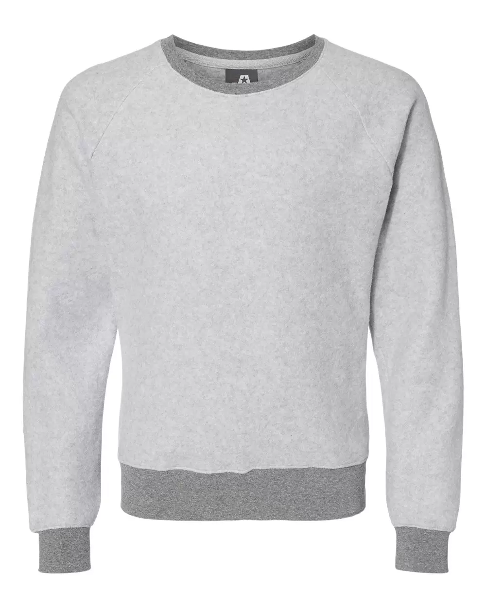 J America 8710 Flip Side Fleece Crewneck Pullover SKU: 8710