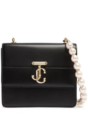 Jimmy Choo   Mini Avenue Quad leather shoulder bag 