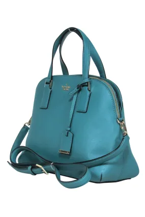 Kate Spade - Aqua Green Textured Leather Cameron Street Convertible Bag