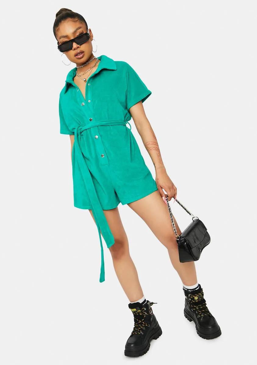 Keep The Faith Short Sleeve Romper-