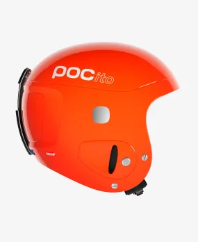 Kid's Pocito Skull Helmet - Fluorescent Orange - ADJUSTABLE