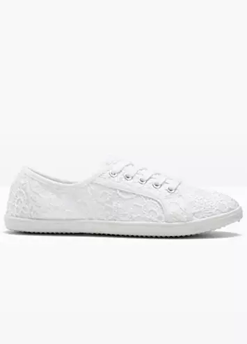 Lace Summer Trainers by bonprix | Look Again