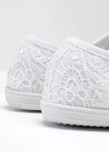 Lace Summer Trainers by bonprix | Look Again