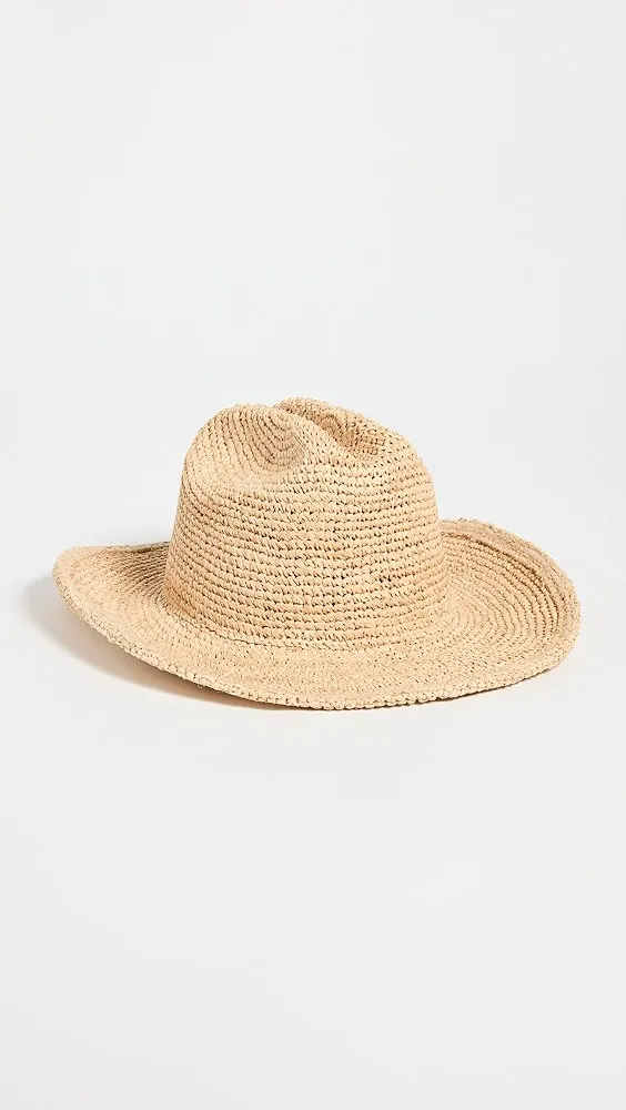 Lack Of Color   Raffia Cowboy Hat 