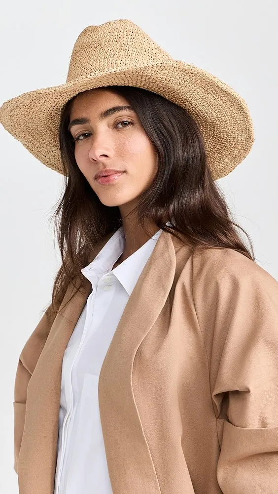 Lack Of Color   Raffia Cowboy Hat 