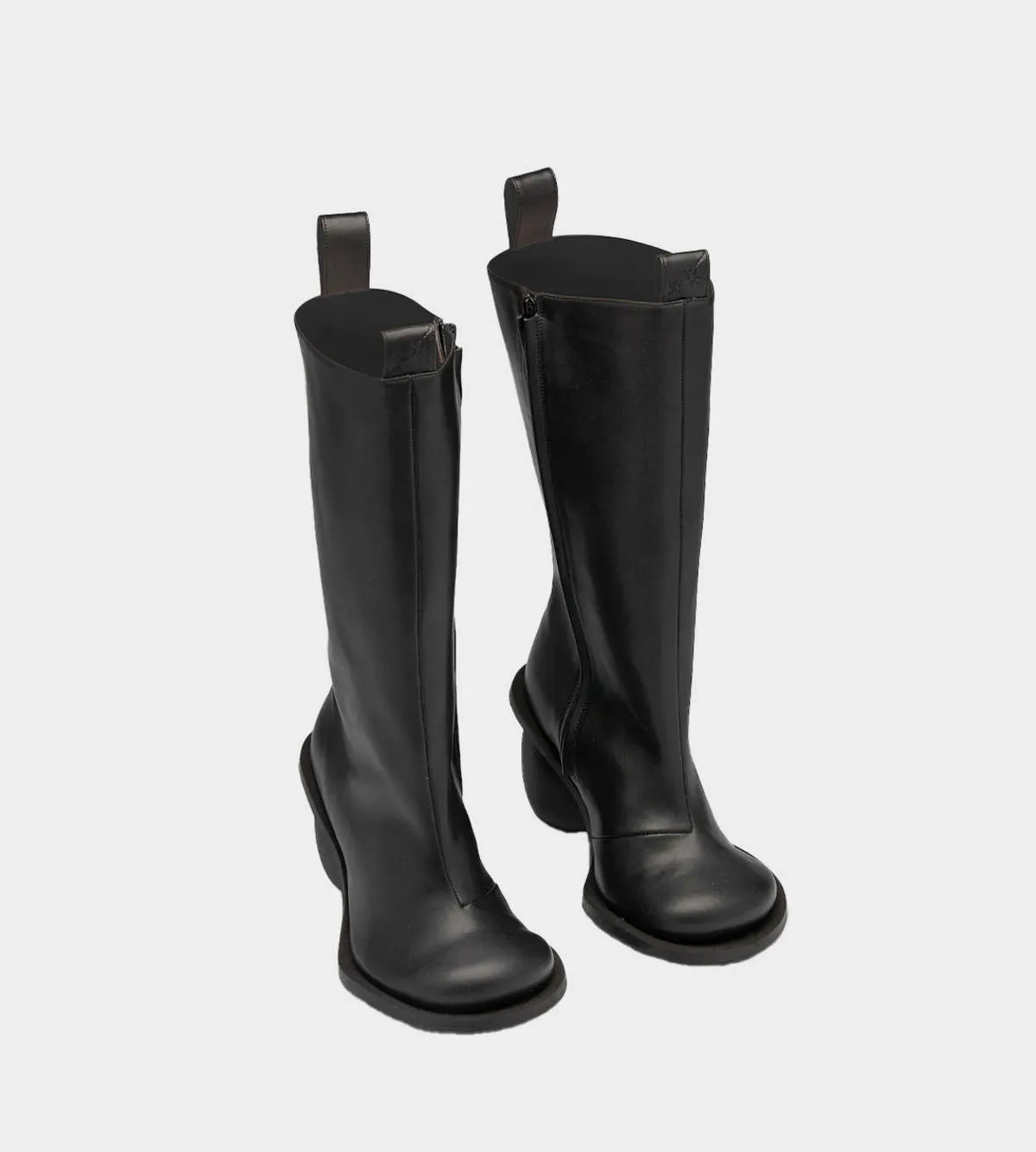 Leather Love Boot - Black