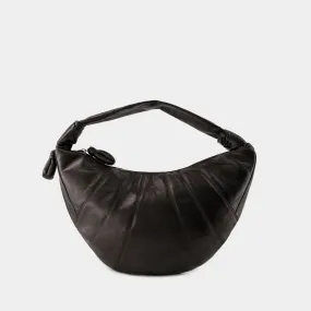 Lemaire  Fortune Croissant Bag - Lemaire - Leather - Dark Chocolate