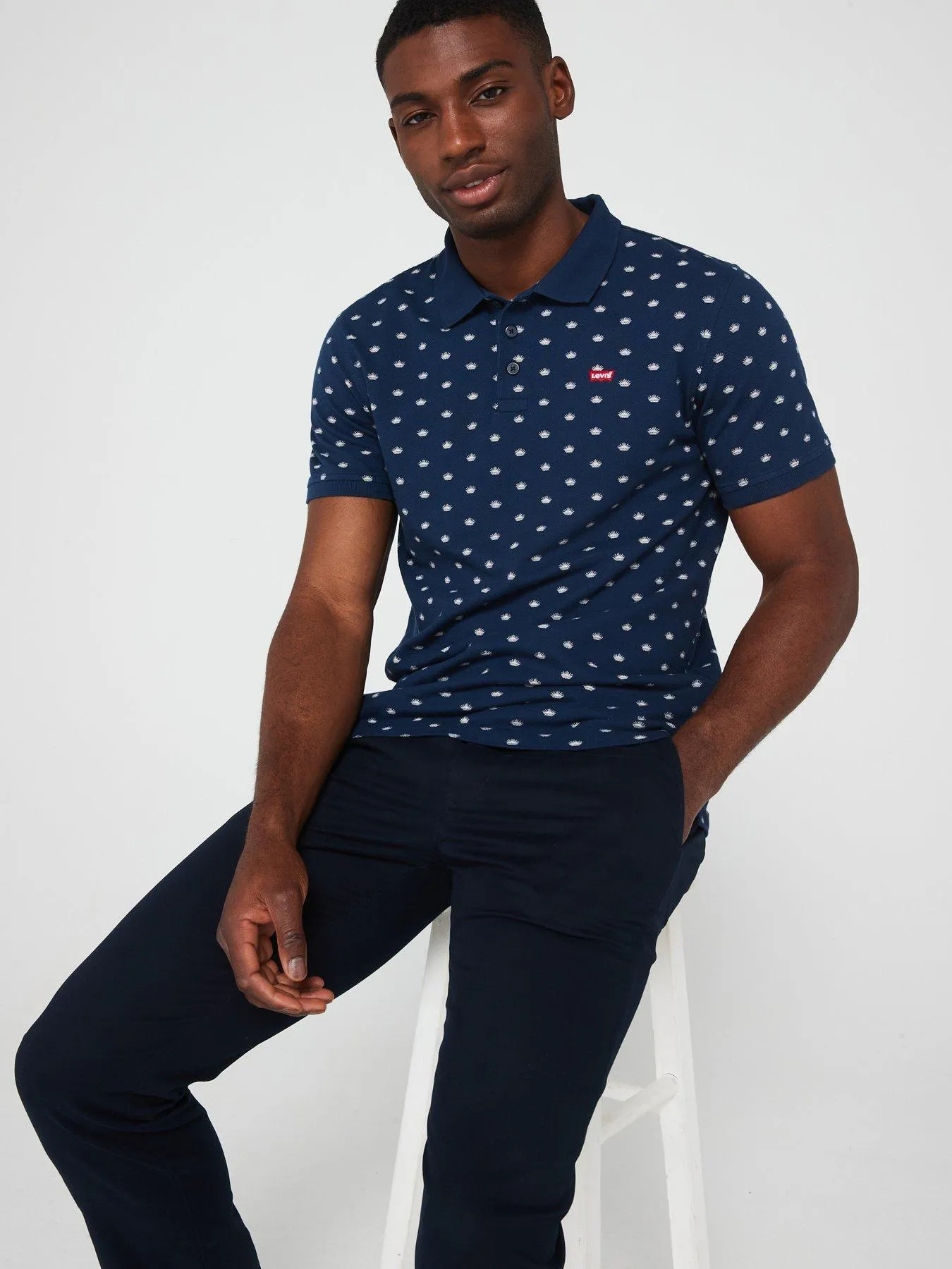 Levi's Housemark Polo Shirt - Navy